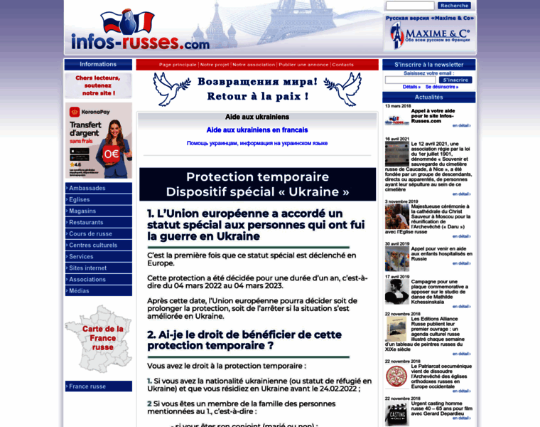 Infos-russes.com thumbnail