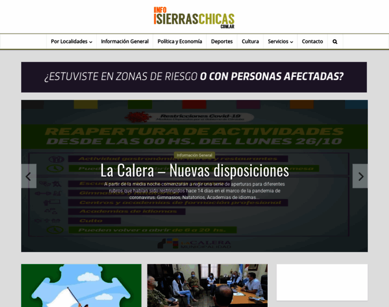 Infosierraschicas.com.ar thumbnail