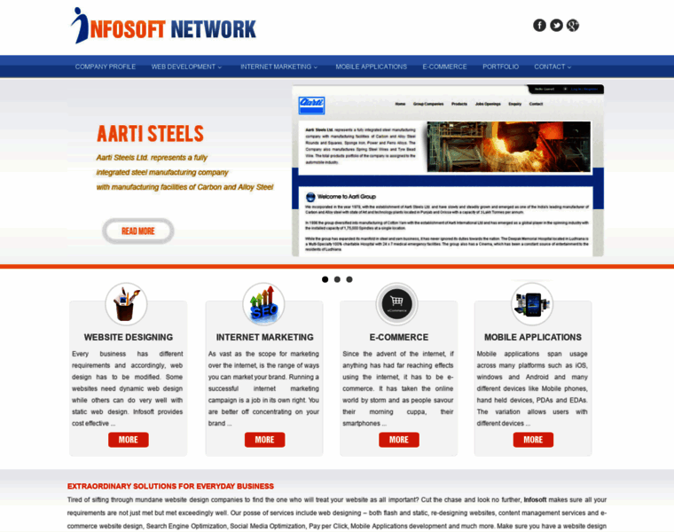 Infosoftnetwork.com thumbnail