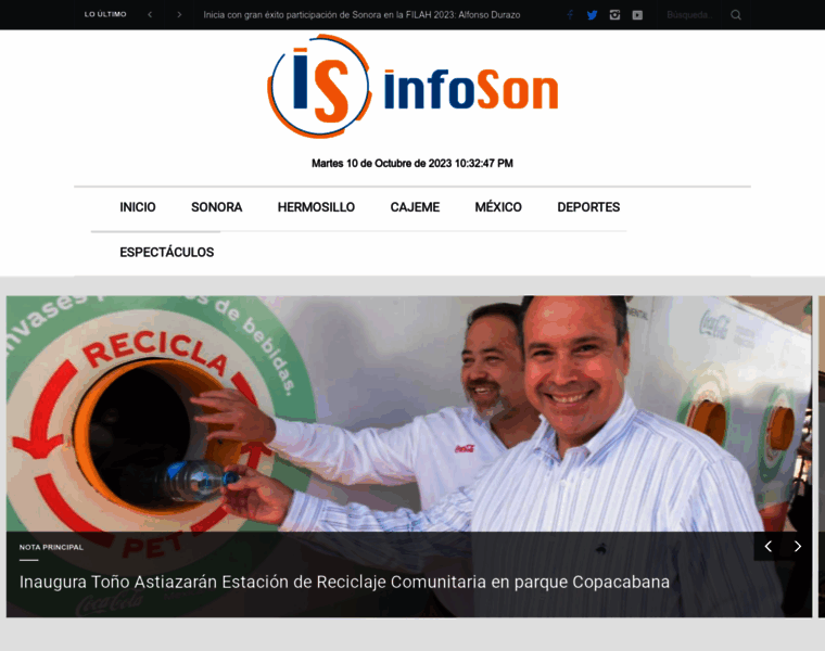 Infoson.com.mx thumbnail
