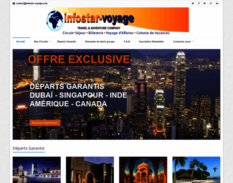 Infostar-voyage.com thumbnail
