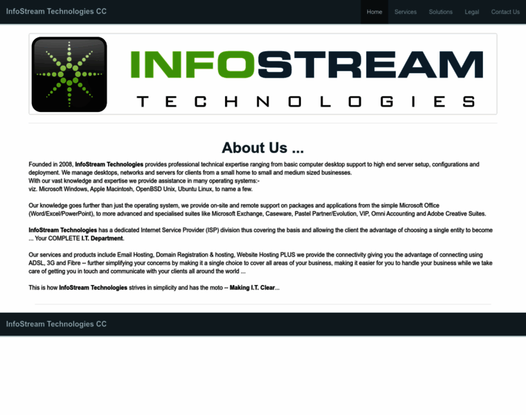 Infostream.co.za thumbnail