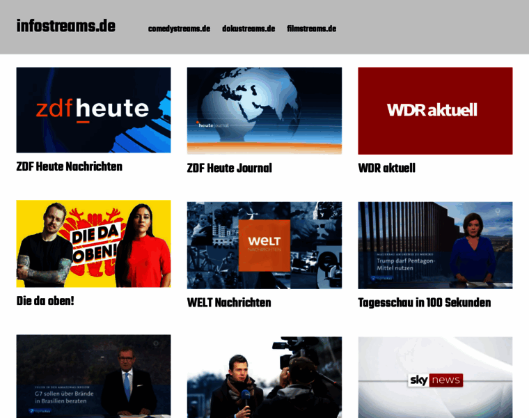Infostreams.de thumbnail