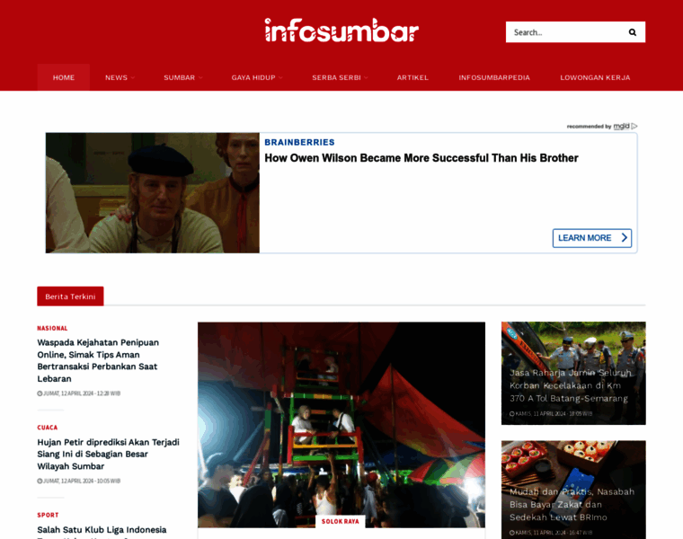 Infosumbar.net thumbnail