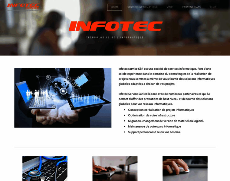 Infotec-service.ch thumbnail
