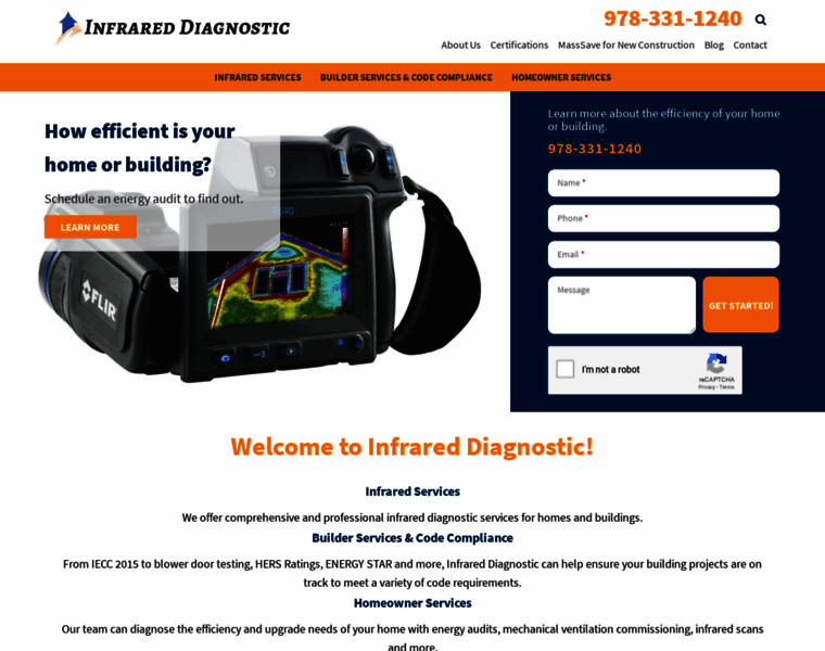Infrareddiagnostic.com thumbnail