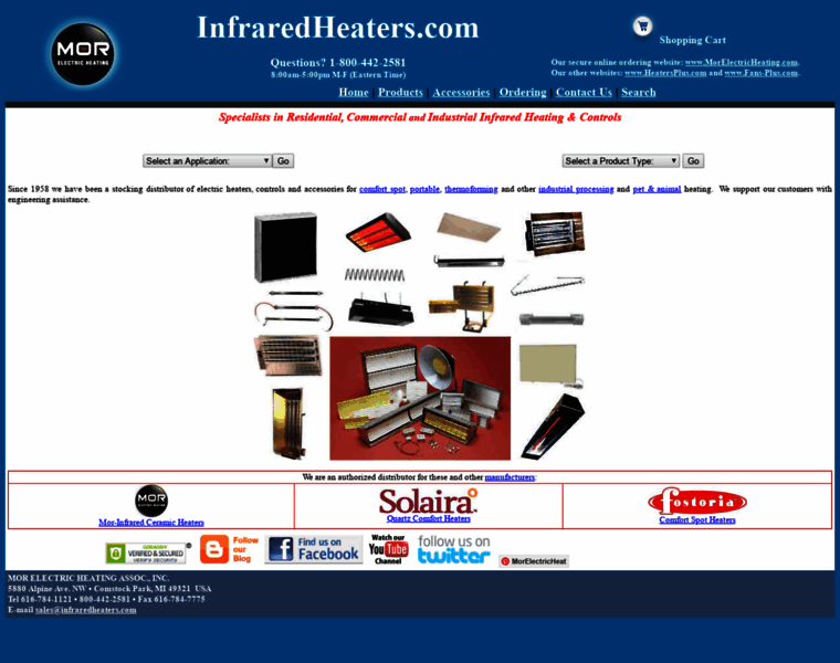 Infraredheaters.com thumbnail