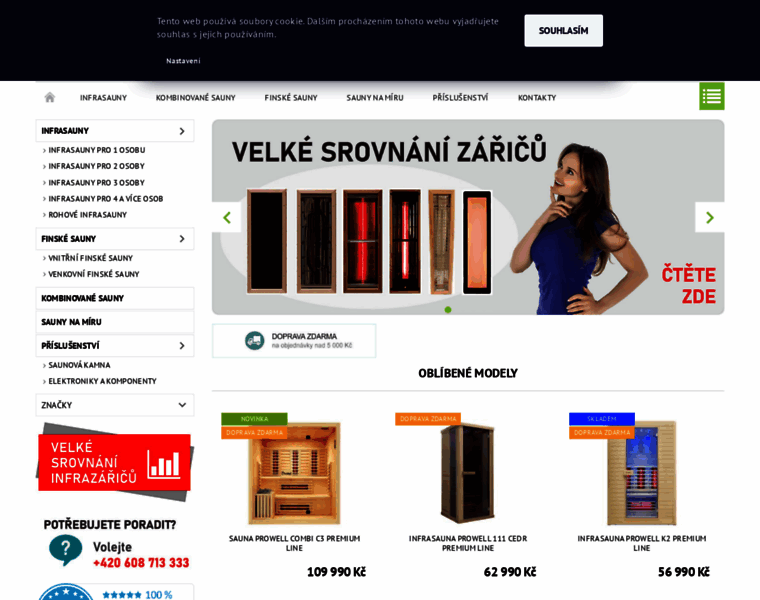 Infrasauna-shop.cz thumbnail