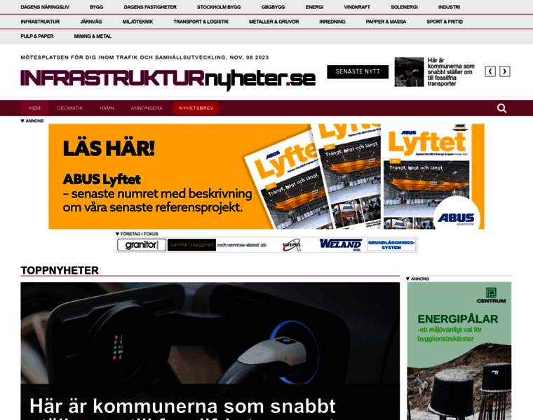 Infrastrukturnyheter.se thumbnail