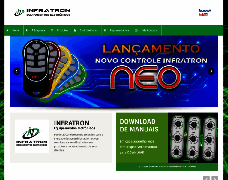 Infratron.com.br thumbnail