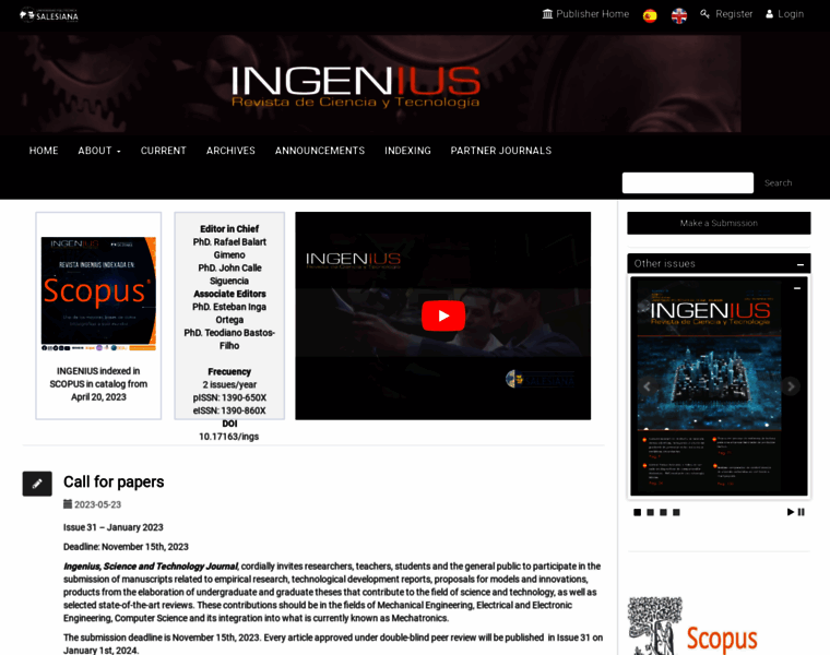 Ingenius.ups.edu.ec thumbnail