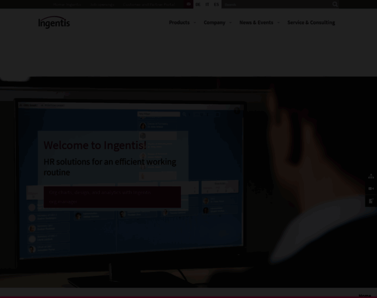 Ingentis.com thumbnail