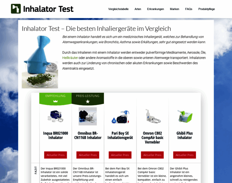 Inhalatortest.com thumbnail