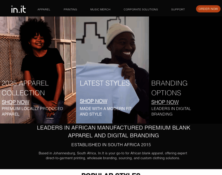Initapparel.co.za thumbnail