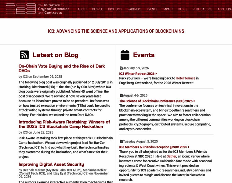 Initc3.org thumbnail