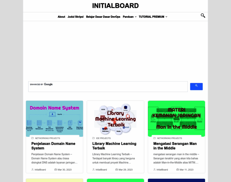 Initialboard.com thumbnail