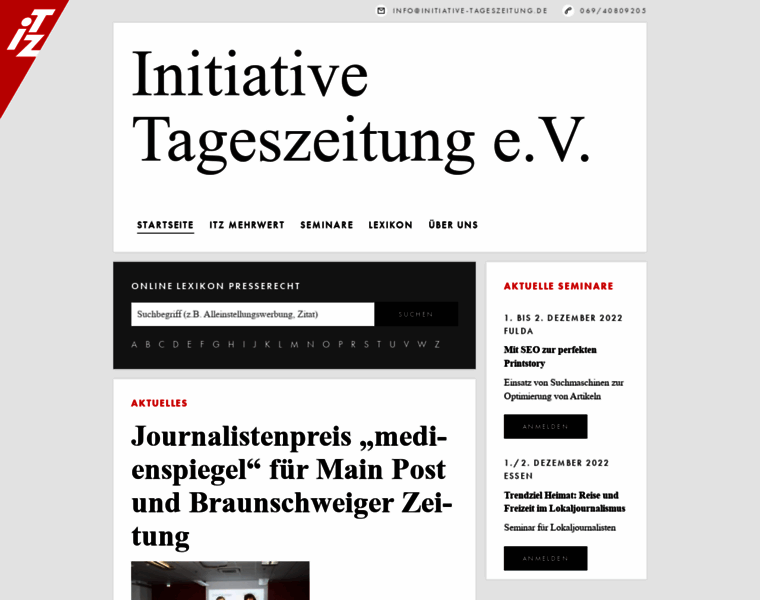 Initiative-tageszeitung.de thumbnail