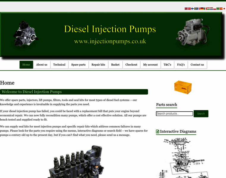 Injectionpumps.co.uk thumbnail