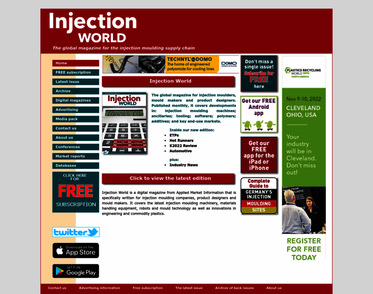 Injectionworld.com thumbnail