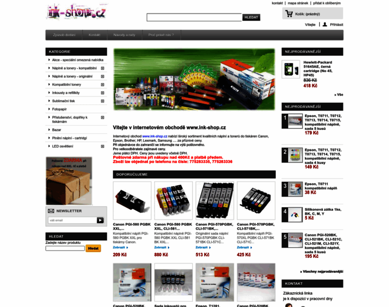 Ink-shop.cz thumbnail Ink-shop.cz thumbnail