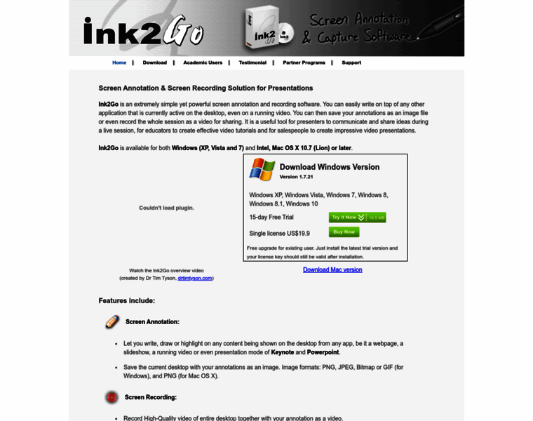 Ink2go.org thumbnail