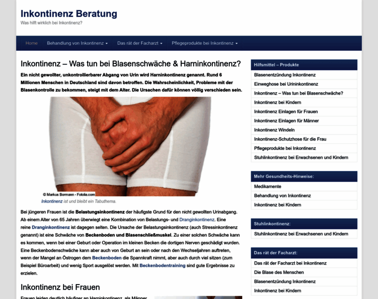 Inkontinenz-beratung.org thumbnail