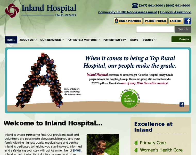 Inlandhospital.org thumbnail