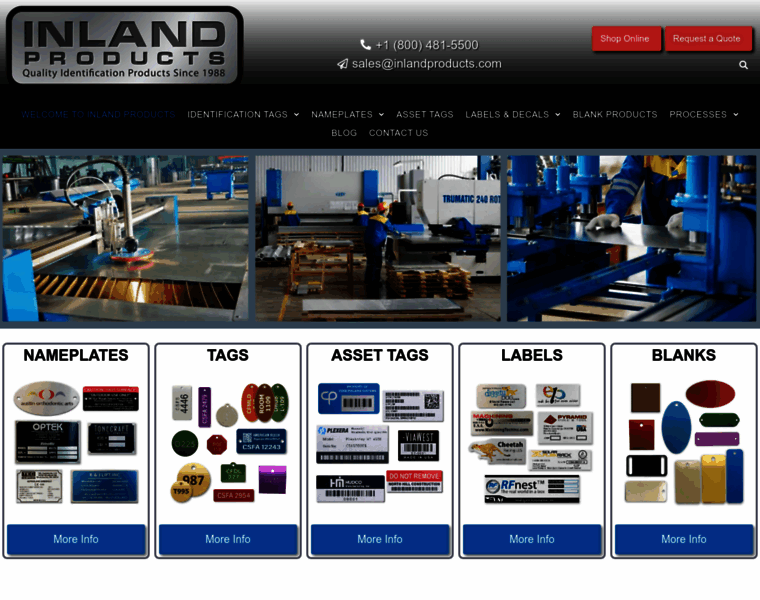 Inlandproducts.com thumbnail