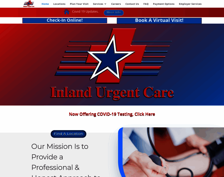 Inlandurgentcares.com thumbnail