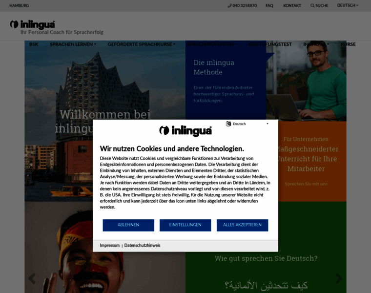 Inlingua-hamburg.de thumbnail