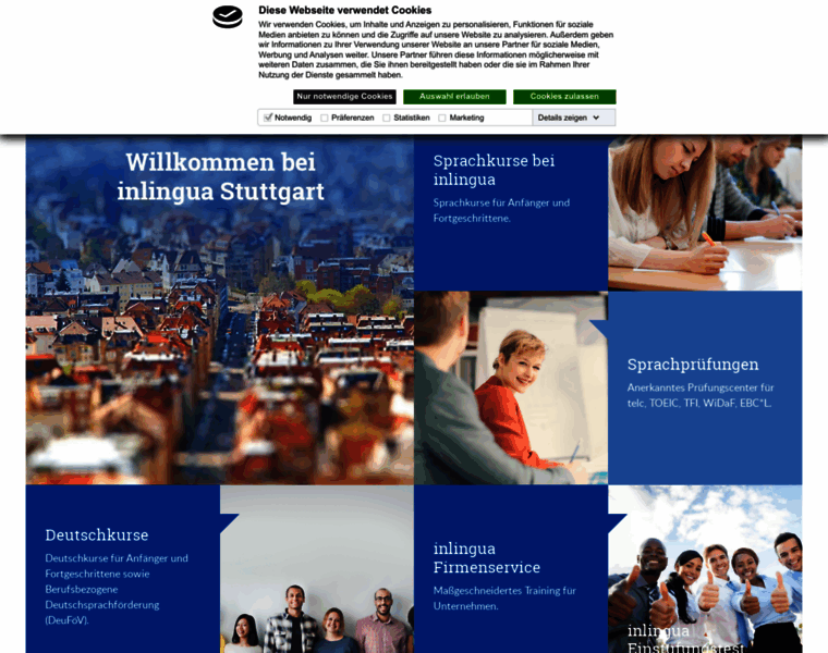 Inlingua-stuttgart.de thumbnail