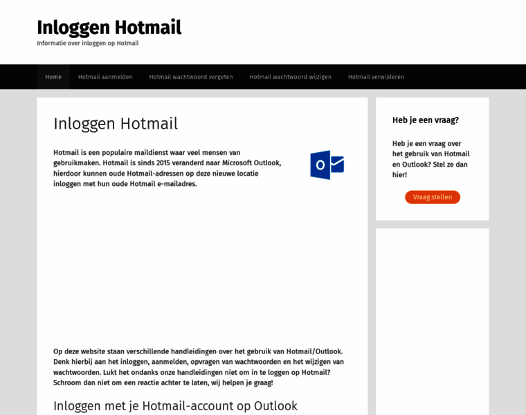 Inloggenhotmail.nl thumbnail
