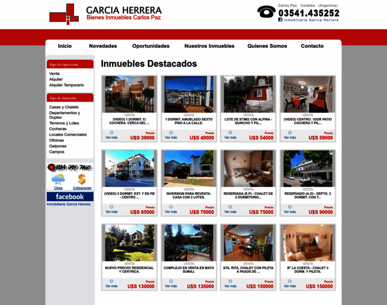 Inmobiliariagarciaherrera.com thumbnail