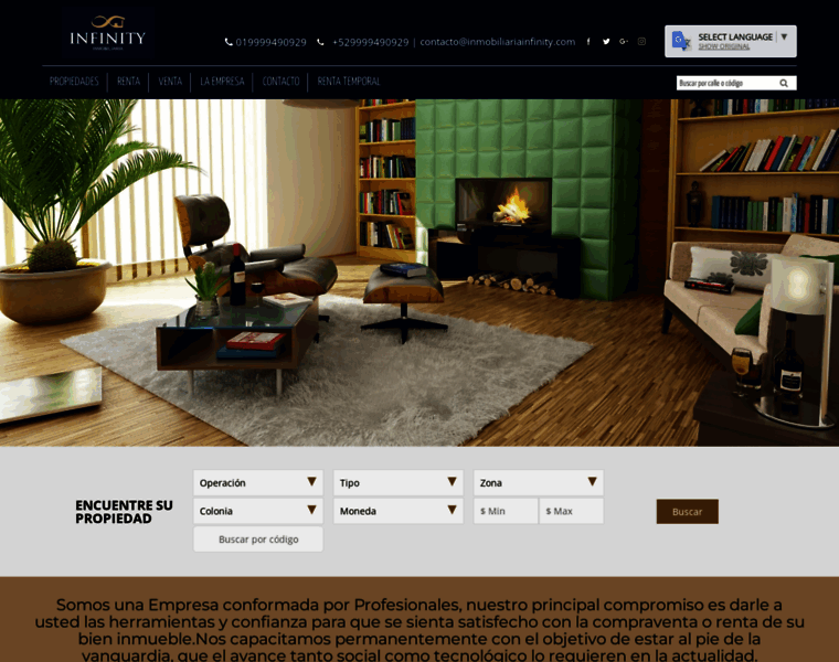 Inmobiliariainfinity.com thumbnail
