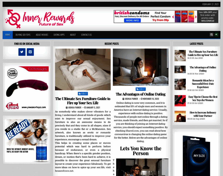 Innerrewards.com thumbnail