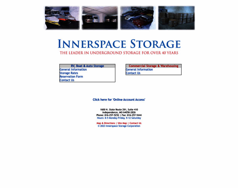Innerspacestorage.com thumbnail