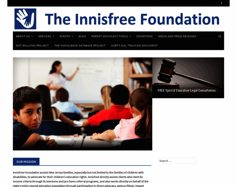 Innisfree-foundation.org thumbnail