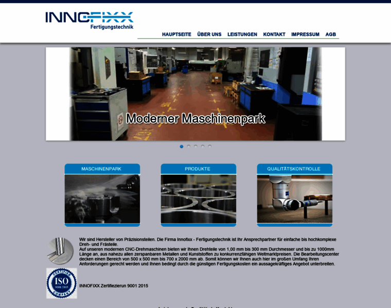 Innofixx-fertigungstechnik.de thumbnail