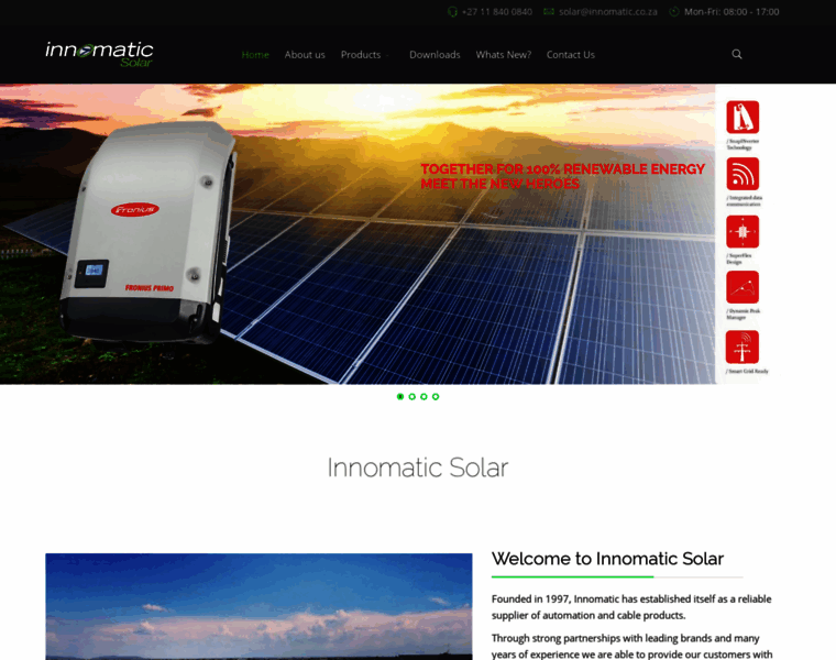 Innomatic-solar.co.za thumbnail
