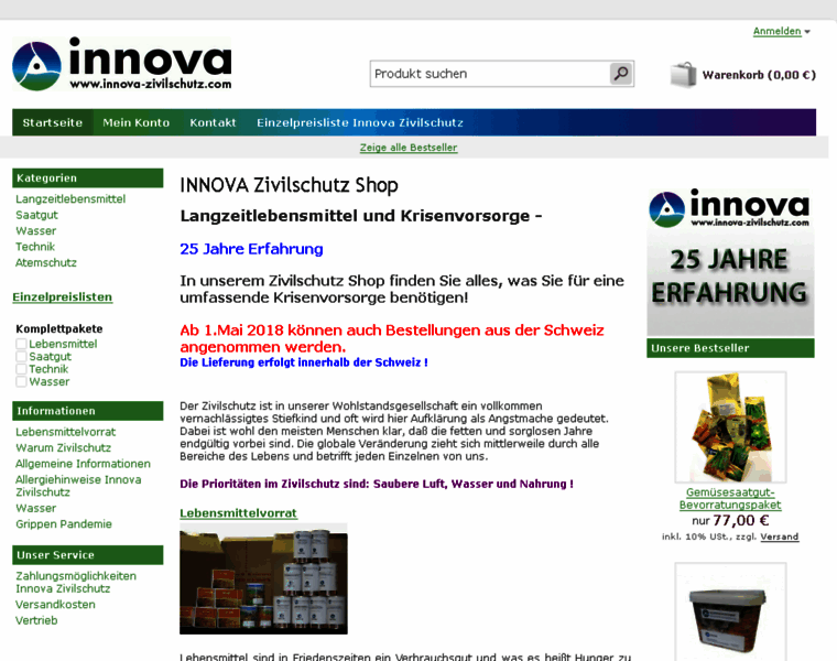 Innova-zivilschutz.mindstream.at thumbnail