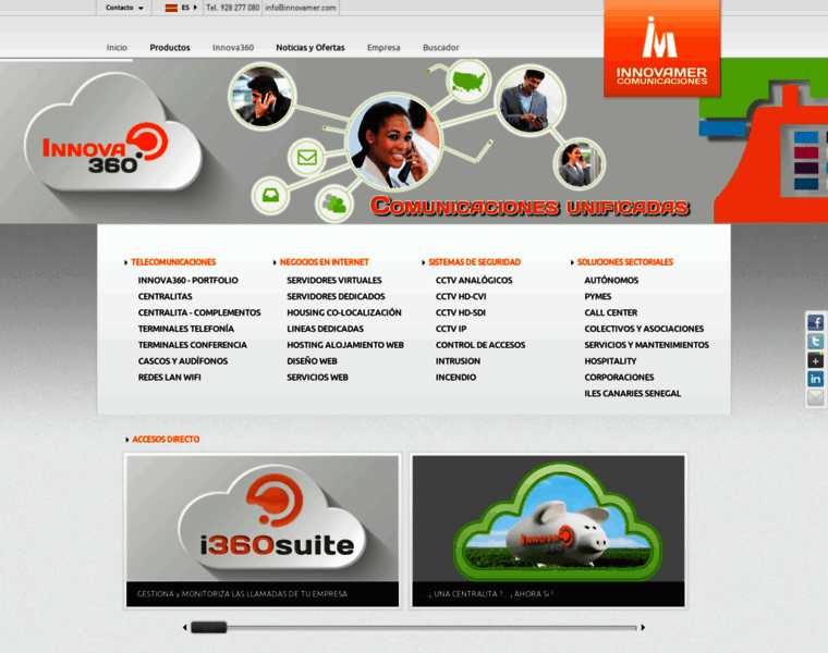 Innovamercomunicaciones.com thumbnail