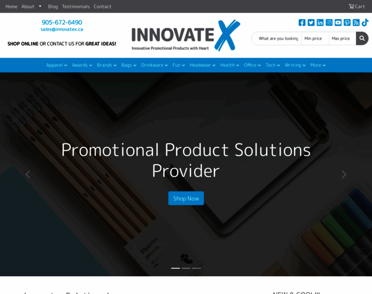 Innovatex.ca thumbnail