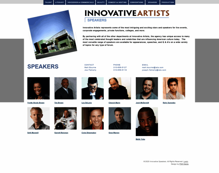 Innovative-speakers.com thumbnail
