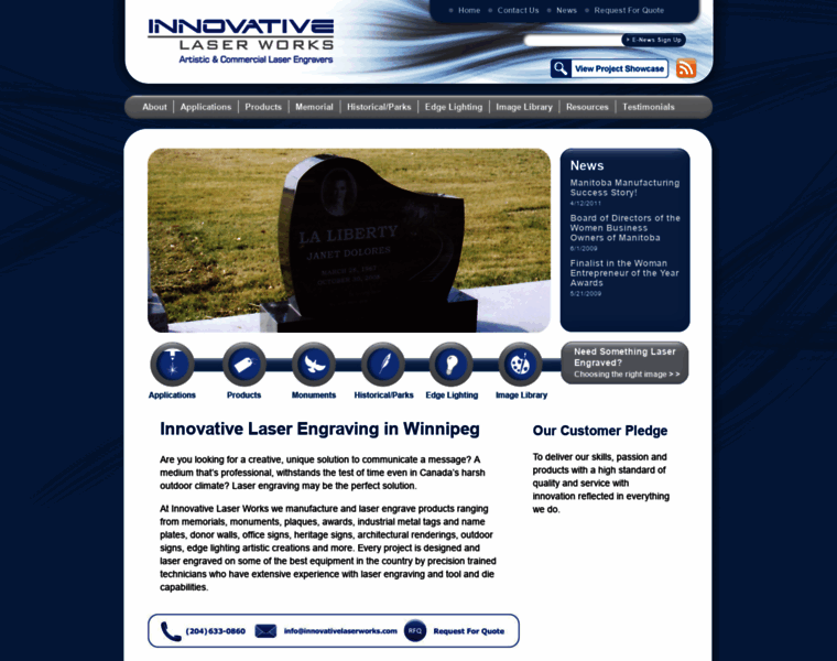 Innovativelaserworks.com thumbnail