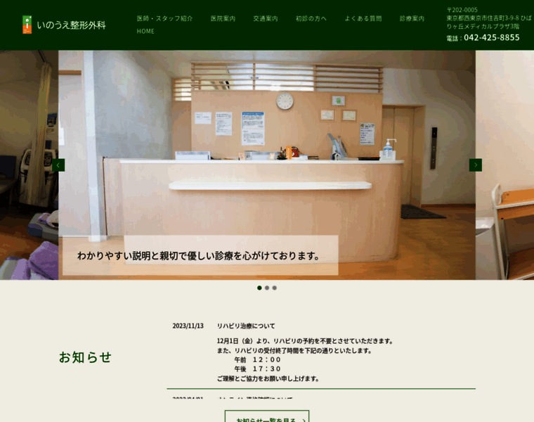 Inoue-seikei.com thumbnail