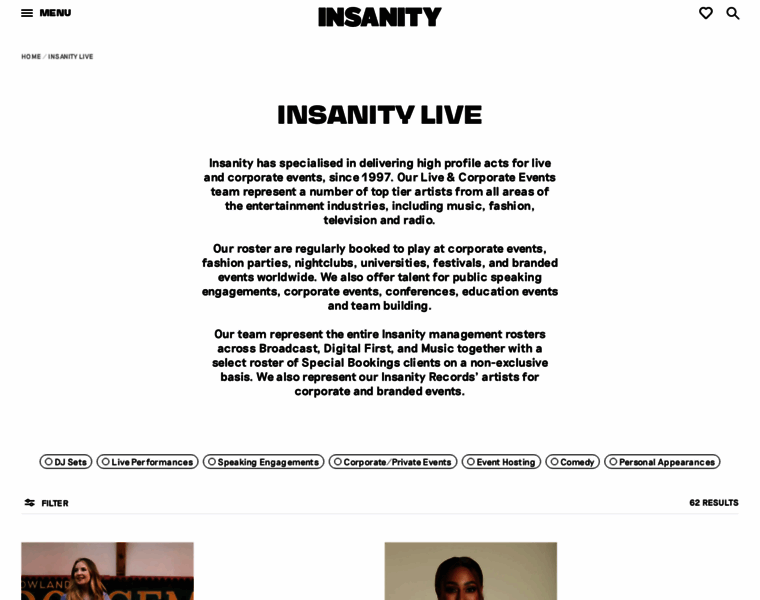 Insanityartists.co.uk thumbnail