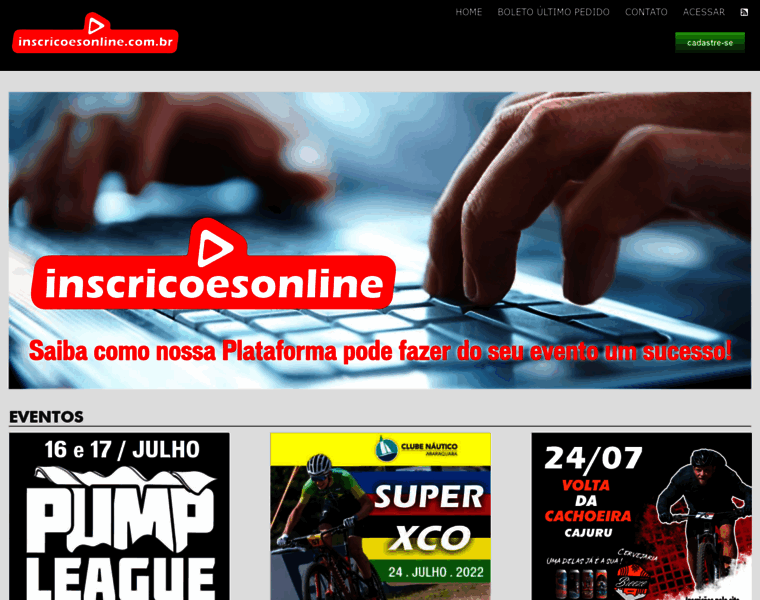 Inscricoesonline.com.br thumbnail