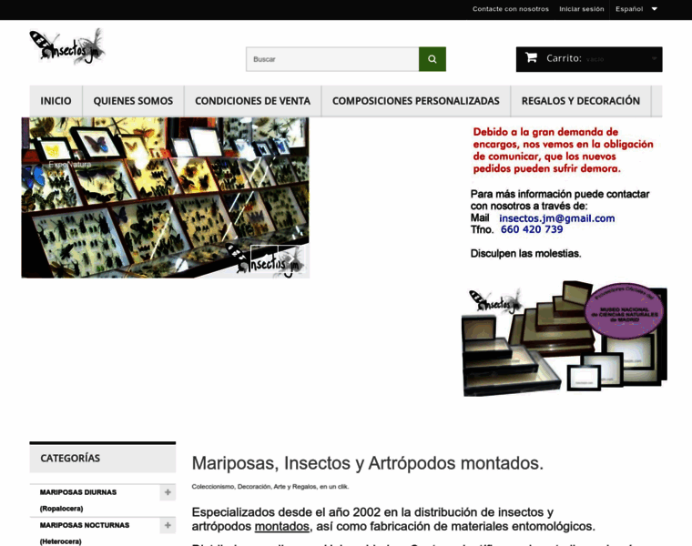Insectosjm.com thumbnail