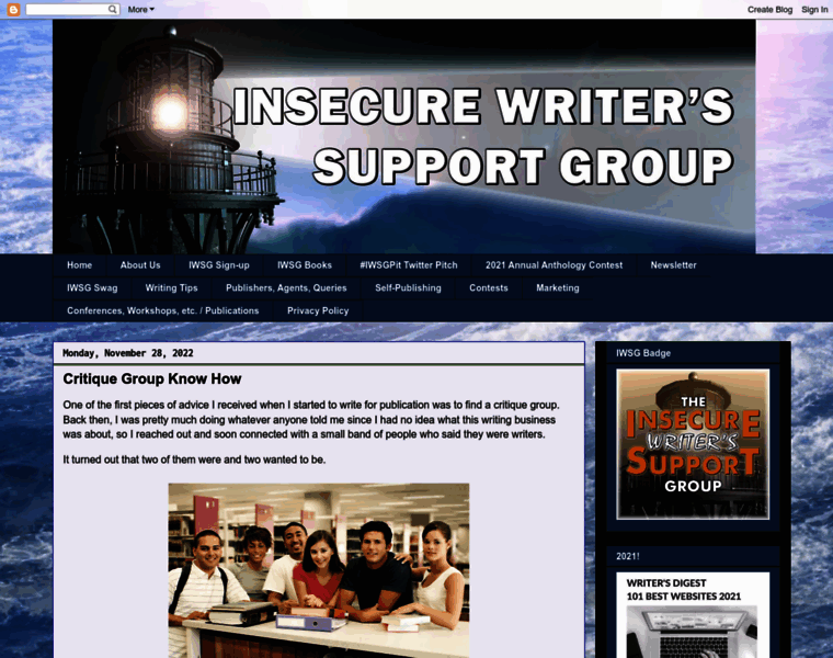 Insecurewriterssupportgroup.com thumbnail
