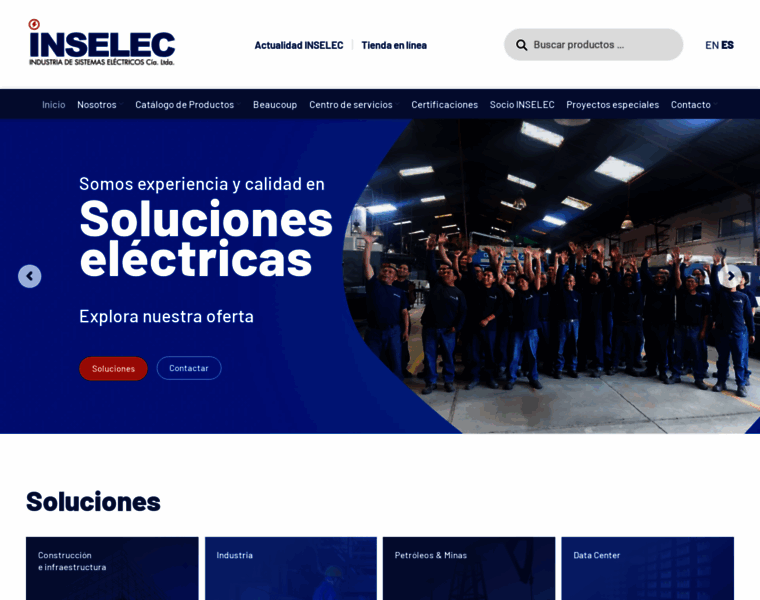 Inselec.com.ec thumbnail